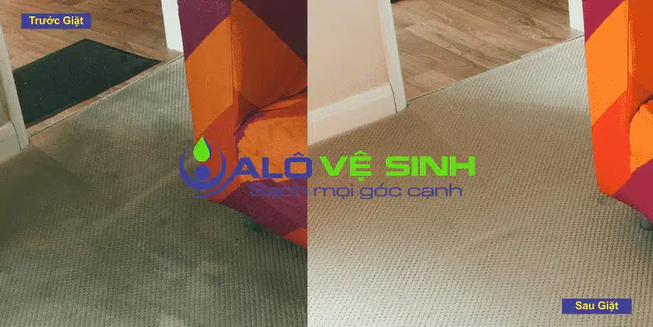 Lợi ích khi giặt thảm bằng hơi nước nóng.