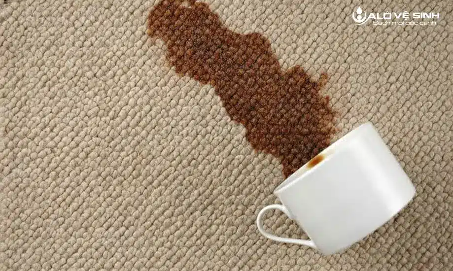 Nhanh chóng xử lý vết cafe trên ghế sofa khi vừa bị tránh vết bẩn ngấm sâu khó giặt.