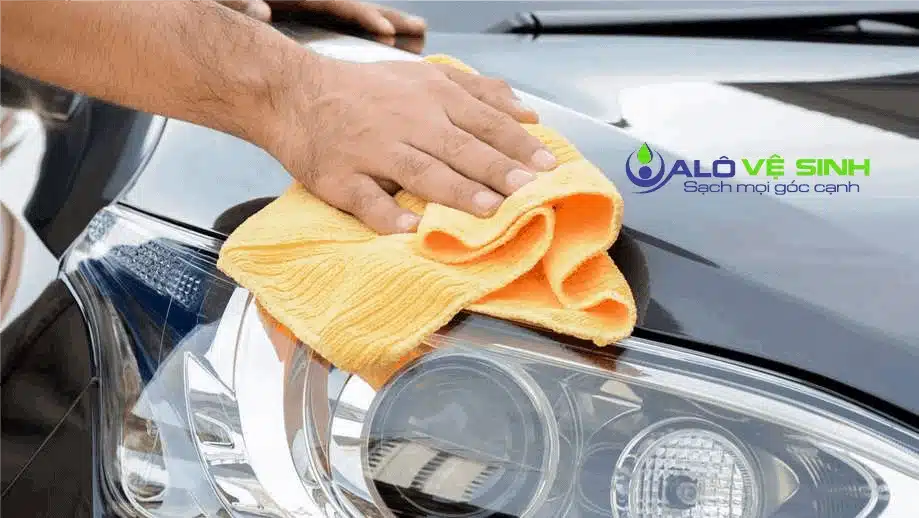 Làm sạch nội thất ô tô - Alo Vệ Sinh