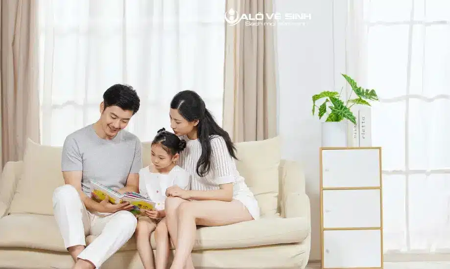 Sức khỏe được đảm bảo khi chọn dịch vụ giặt sofa Alo Vệ Sinh